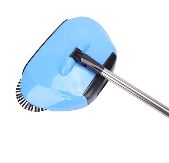 2 In 1 Hand Push Sweeper Sweeping Mop With Garbage Chute Household Cleaning 360 Degree Hand Push Automatic Sweeper Broom