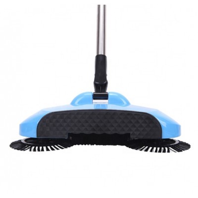 Stainless Steel Sweeper Push-type Hand-push Magic Broom Dusting Handle Household Cleaning Package Cordless Electric Mop